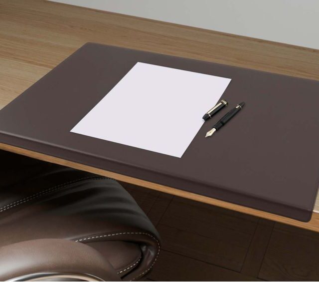 Lavoisier Maroquinier - Sous-main à rebord 60cm en cuir t-moro - SM600-60