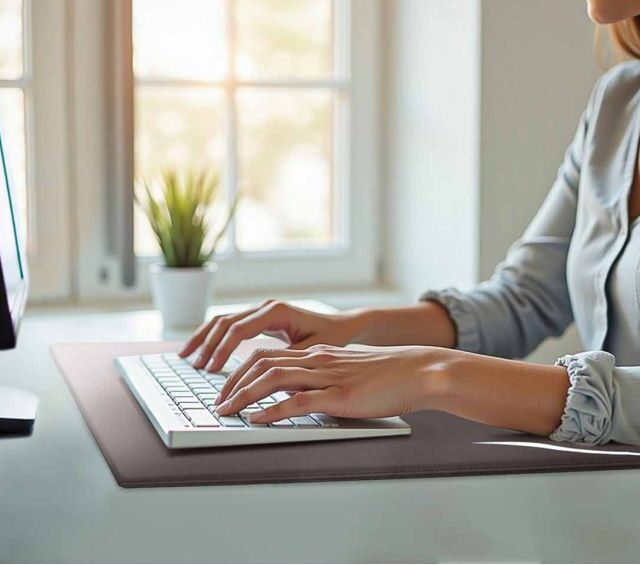 Lavoisier Maroquinier - Sous-main à rebord 60cm en cuir t-moro - SM600-60