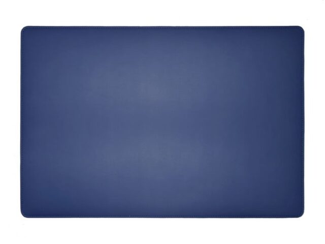 Lavoisier Maroquinier - Sous-main en cuir bleu cobalt - 50x34 cm