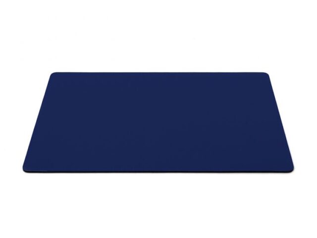 Lavoisier Maroquinier - Sous-main en cuir bleu cobalt - 50x34 cm