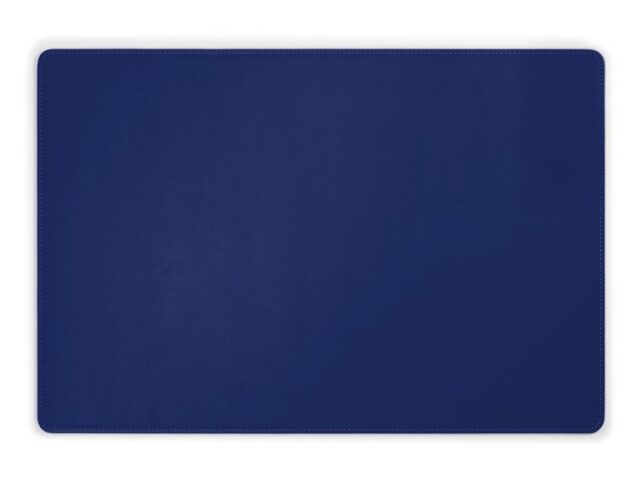 Lavoisier Maroquinier - Sous-main en cuir bleu cobalt - 50x34 cm