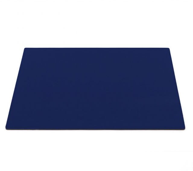 Lavoisier Maroquinier - Sous-main en cuir bleu cobalt - mini - 38x32 cm