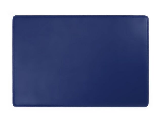 Lavoisier Maroquinier - Sous-main en cuir bleu cobalt "Premium" - 50x34 cm
