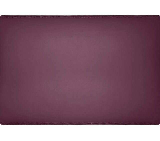Lavoisier Maroquinier - Sous-main en cuir bordeaux - 60x40 cm