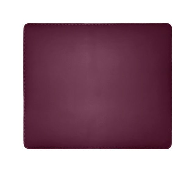 Lavoisier Maroquinier - Sous-main en cuir bordeaux - mini - 38x32 cm