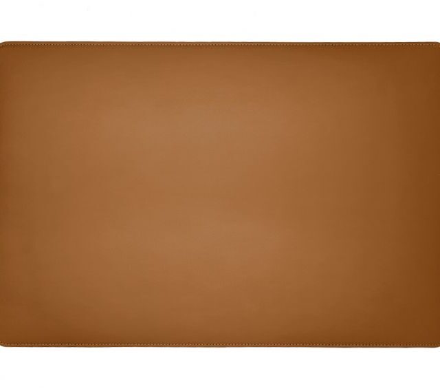 Lavoisier Maroquinier - Sous-main en cuir gold - 50x34 cm