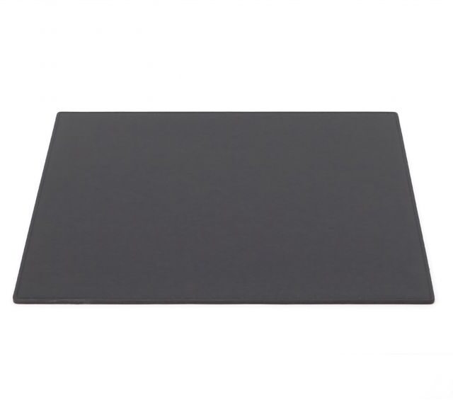 Lavoisier Maroquinier - Sous-main en cuir gris fer - mini - 38x32 cm