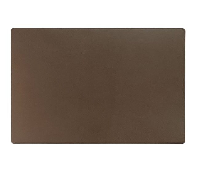 Lavoisier Maroquinier - Sous-main en cuir luxe marron - 50x34 cm - SM900-50