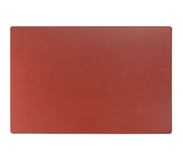Lavoisier Maroquinier - Sous-main en cuir luxe rouge - 60x40 cm - SM900-60