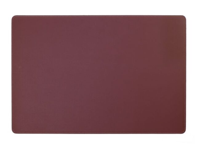 Lavoisier Maroquinier - Sous-main en cuir marron - 50x34 cm