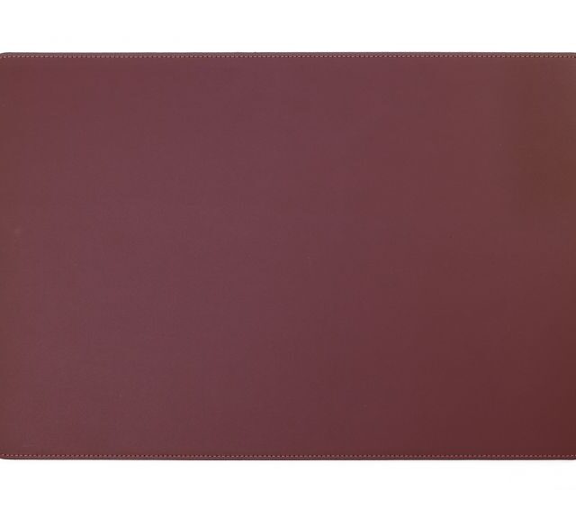 Lavoisier Maroquinier - Sous-main en cuir marron - 50x34 cm