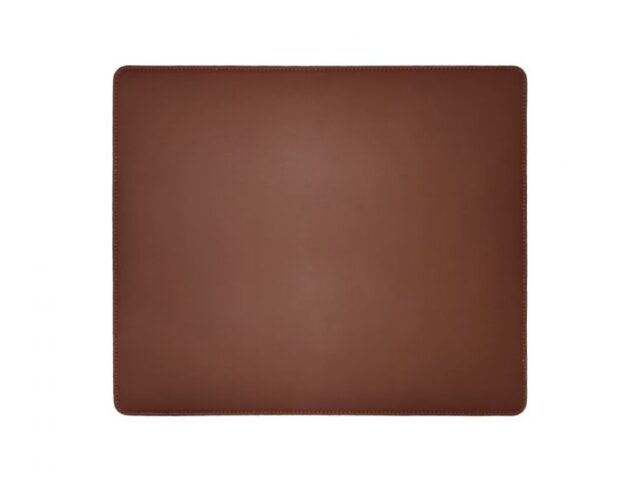 Lavoisier Maroquinier - Sous-main en cuir marron - mini - 38x32 cm