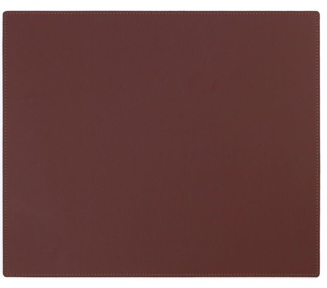 Lavoisier Maroquinier - Sous-main en cuir marron - mini - 38x32 cm