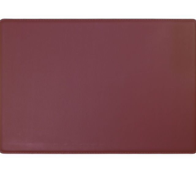 Lavoisier Maroquinier - Sous-main en cuir marron "Premium" - 50x34 cm