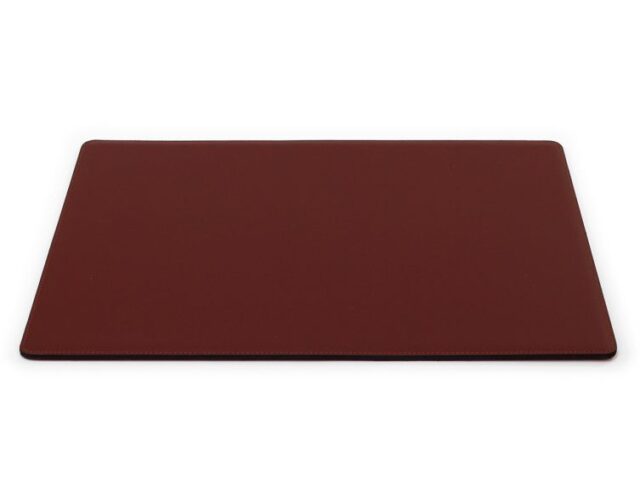 Lavoisier Maroquinier - Sous-main en cuir marron "Premium" - 50x34 cm