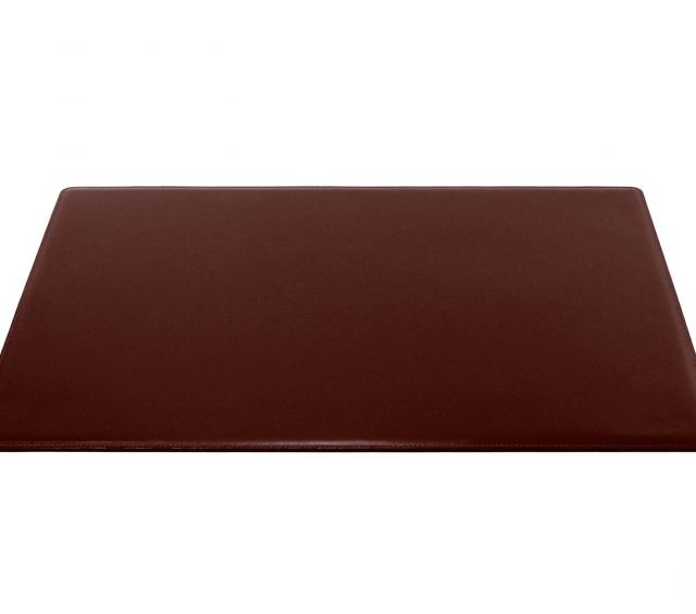 Lavoisier Maroquinier - Sous-main en cuir marron "Premium" - 60x40 cm