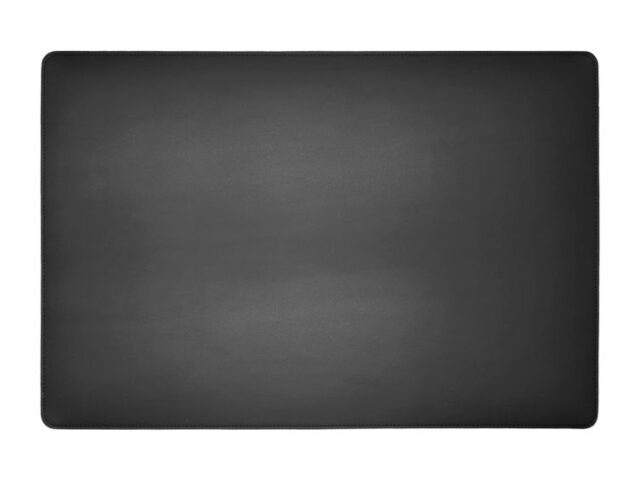 Lavoisier Maroquinier - Sous-main en cuir noir - 50x34 cm