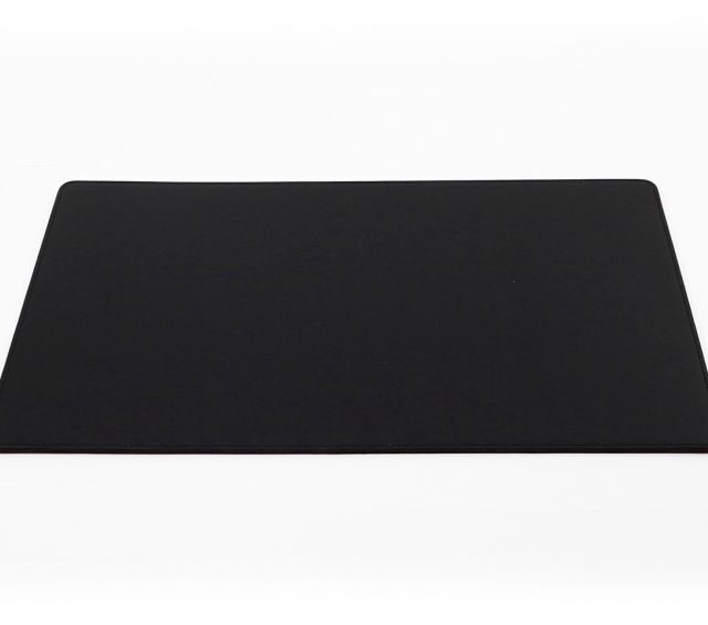 Lavoisier Maroquinier - Sous-main en cuir noir - 50x34 cm