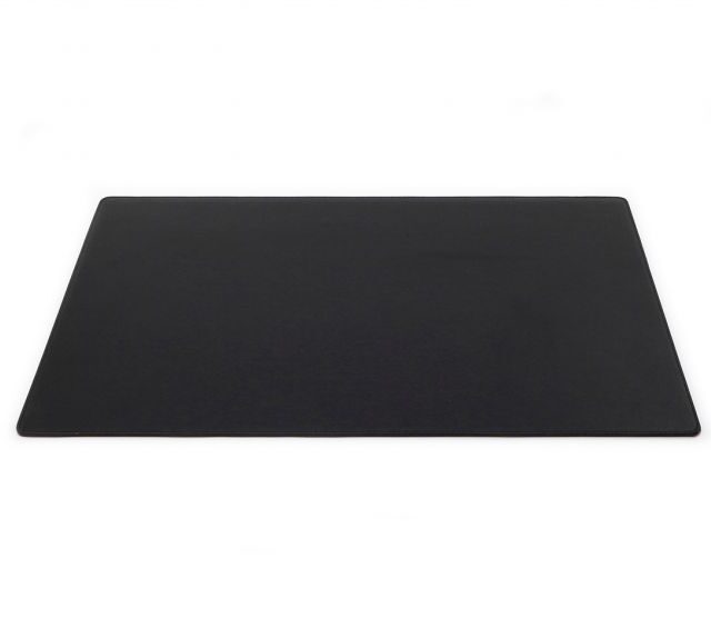 Lavoisier Maroquinier - Sous-main en cuir noir - 60x40 cm