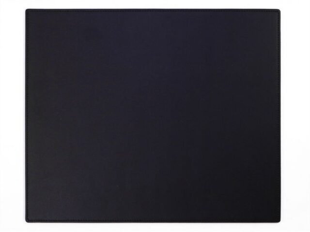 Lavoisier Maroquinier - Sous-main en cuir noir - mini - 38x32 cm