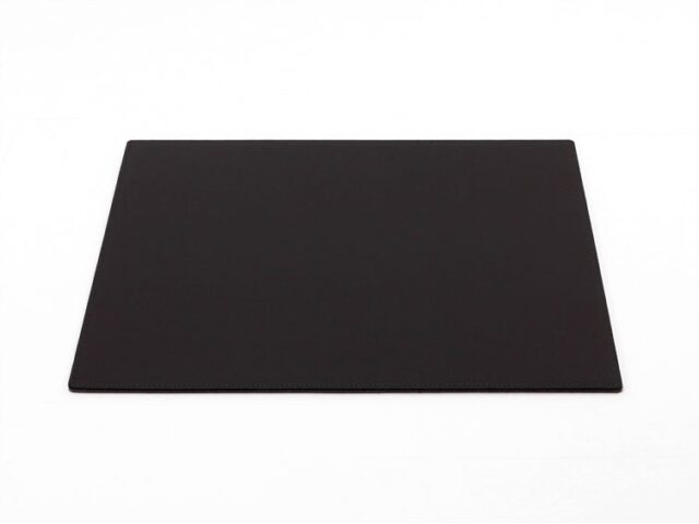 Lavoisier Maroquinier - Sous-main en cuir noir - mini - 38x32 cm