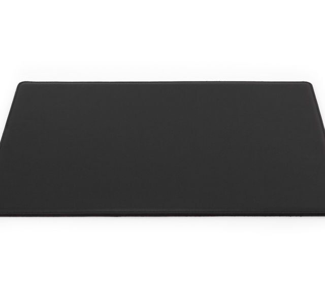 Lavoisier Maroquinier - Sous-main en cuir noir "Premium" - 50x34 cm