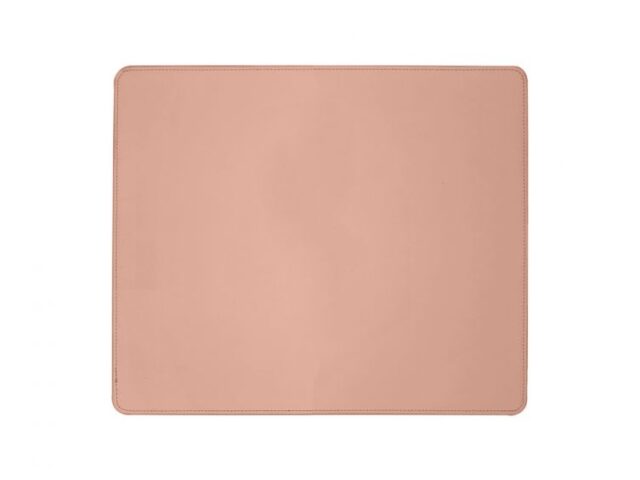 Lavoisier Maroquinier - Sous-main en cuir rose - mini - 38x32 cm