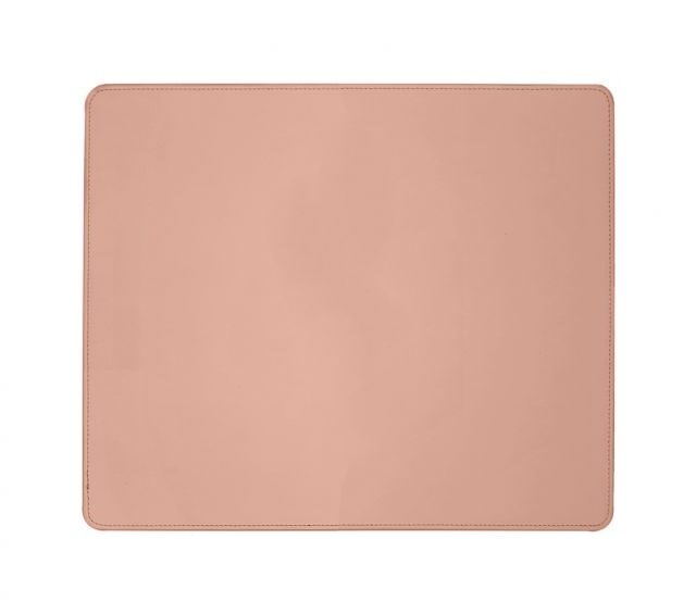 Lavoisier Maroquinier - Sous-main en cuir rose - mini - 38x32 cm