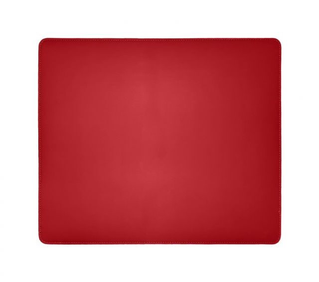 Lavoisier Maroquinier - Sous-main en cuir rouge coquelicot - mini - 38x32 cm