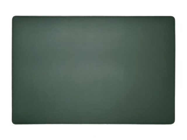 Lavoisier Maroquinier - Sous-main en cuir vert anglais - 60x40 cm