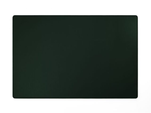 Lavoisier Maroquinier - Sous-main en cuir vert anglais - 60x40 cm