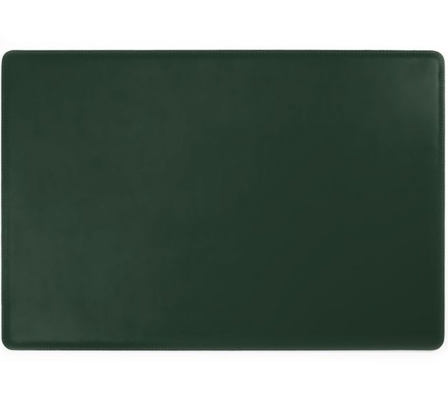 Lavoisier Maroquinier - Sous-main en cuir vert anglais "Premium" - 50x34 cm