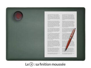 Sous-main en cuir vert anglais “Premium” – 50×34 cm par la marque LAVOISIER Maroquinier LAVOISIER Maroquinier - Sous-main en cuir vert anglais “Premium” – 50×34 cm