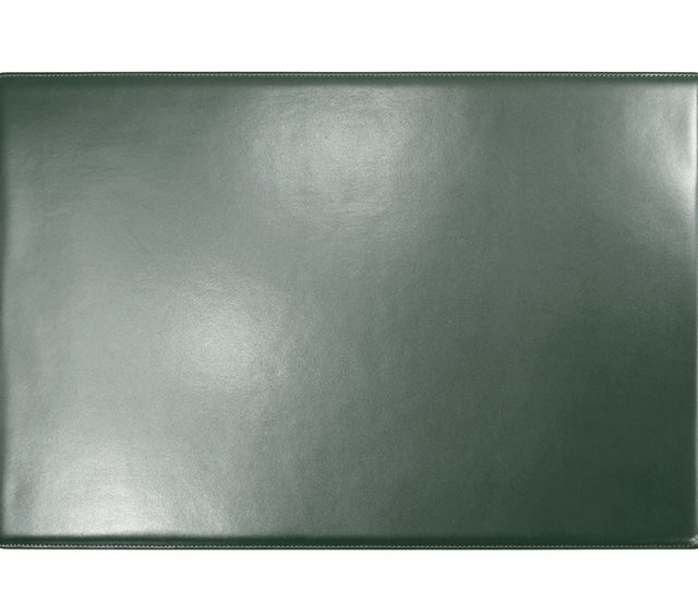 Lavoisier Maroquinier - Sous-main en cuir vert anglais "Premium" - 60x40 cm