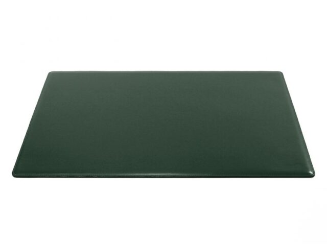 Lavoisier Maroquinier - Sous-main en cuir vert anglais "Premium" - 60x40 cm