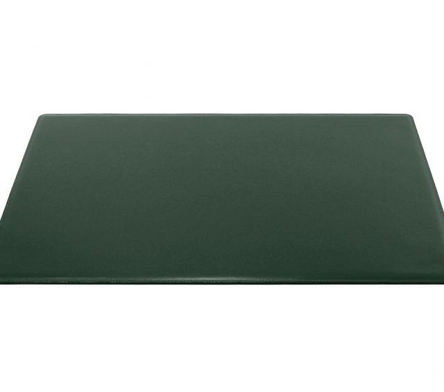 Lavoisier Maroquinier - Sous-main en cuir vert anglais "Premium" - 60x40 cm