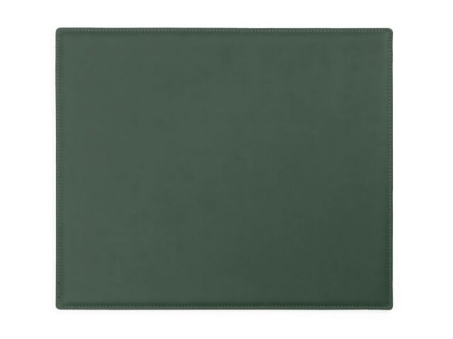 Lavoisier Maroquinier - Sous-main mini en cuir vert anglais "Premium" - 38x32 cm
