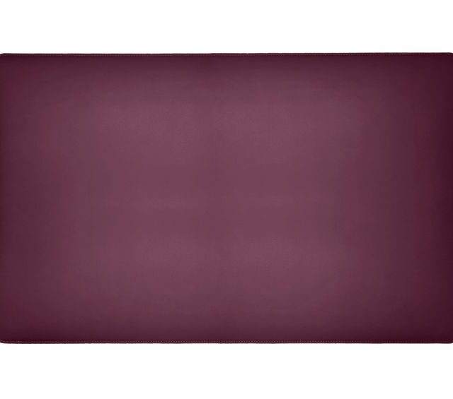 Lavoisier Maroquinier - Sous-main XL en cuir bordeaux - 80x50 cm