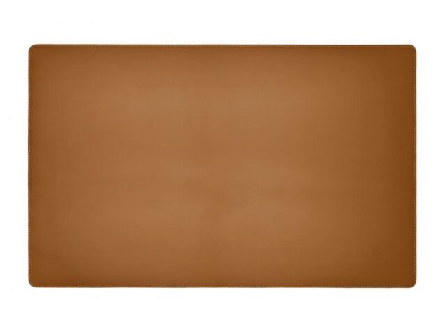 Lavoisier Maroquinier - Sous-main XL en cuir gold - 80x50 cm