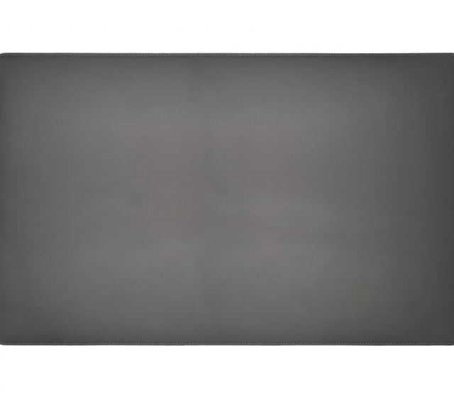 Lavoisier Maroquinier - Sous-main XL en cuir gris fer - 80x50 cm