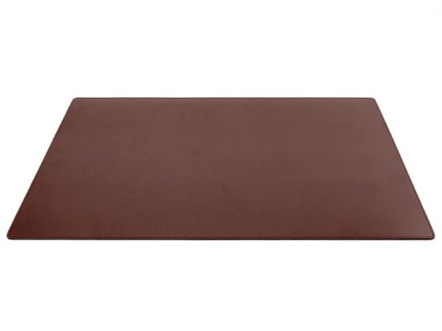 Lavoisier Maroquinier - Sous-main XL en cuir marron - 80x50 cm