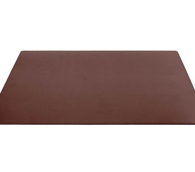 Lavoisier Maroquinier - Sous-main XL en cuir marron - 80x50 cm