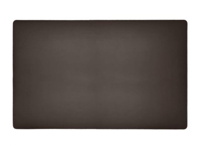Lavoisier Maroquinier - Sous-main XL en cuir marron foncé - 80x50 cm