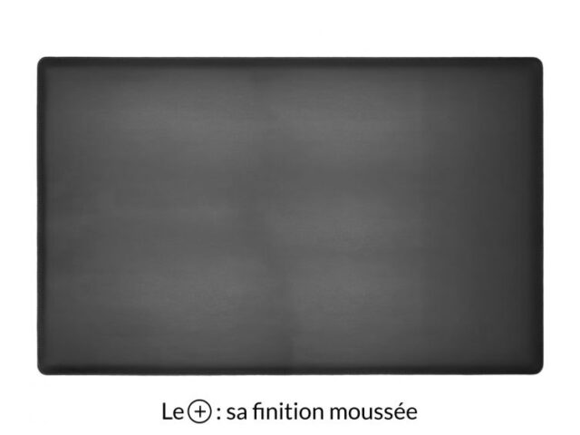 Lavoisier Maroquinier - Sous-main XL en cuir noir "Premium" - 80x50 cm