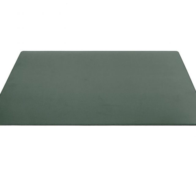 Lavoisier Maroquinier - Sous-main XL en cuir vert anglais - 80x50 cm
