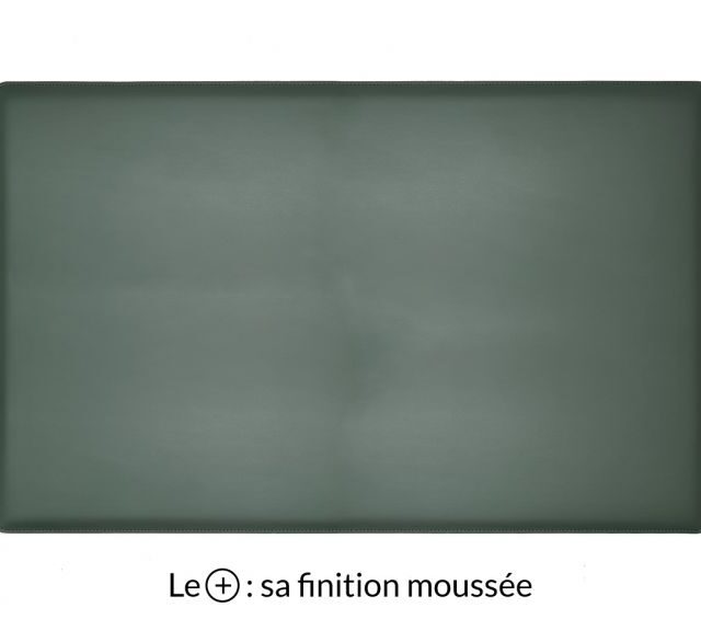 Lavoisier Maroquinier - Sous-main XL en cuir vert anglais "Premium" - 80x50 cm