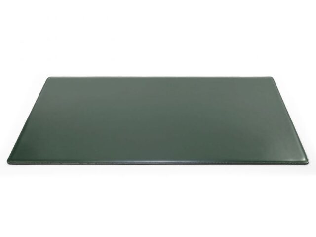 Lavoisier Maroquinier - Sous-main XL en cuir vert anglais "Premium" - 80x50 cm