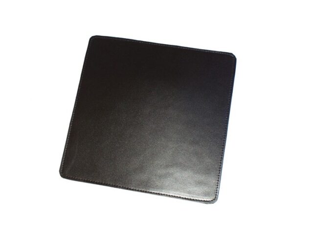 Lavoisier Maroquinier - Tapis souris en cuir noir