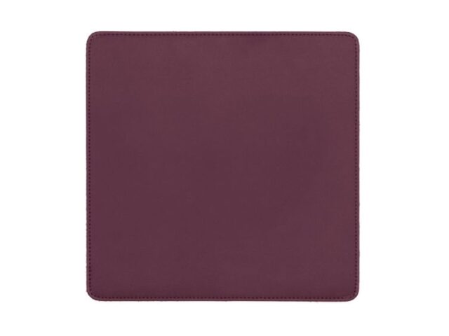 Lavoisier Maroquinier - Tapis souris en cuir bordeaux