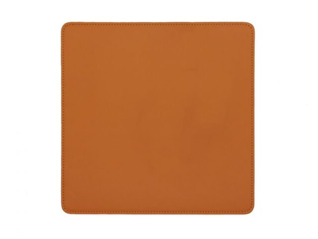 Lavoisier Maroquinier - Tapis souris en cuir gold